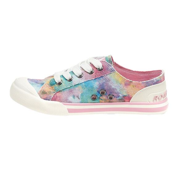 Rocket Dog Womens/Ladies Jazzin Candy Tie Dye Casual Shoes / Pink/Multicolored - Picture 4 of 6